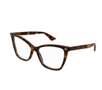 Montatura vista Gucci Donna GG1817O002-HAVANA-HAVANA-TRANSPARENT55 - GG1817O002-HAVANA-HAVANA-TRANSPARENT55